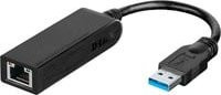 D-Link LAN-Adapter DUB-1312 mit USB-A Anschluss und 1 Gbit/s Ethernet in Schwarz - Bild 1