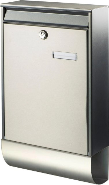 Burg Wächter Briefkasten-Set Berlin 37770 in Edelstahl Silber - Bild 1