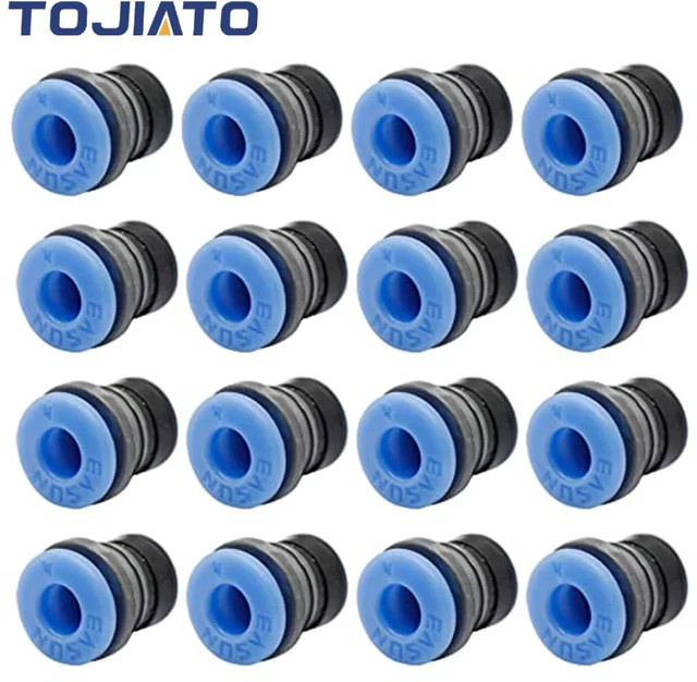 Bowde ECAS04 Pneumatische Fitting Straight Quick Connectors für 3D-Drucker-Extruder mit PTFE-Spannzangenklemmen - Bild 1