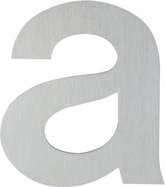 AnsaPro Buchstabe A aus Edelstahl in Silber - Bild 1