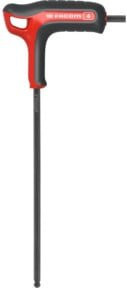 Facom Stiftschlüssel mit T-Griff und Kugelkopf in Rot, 4 mm - Bild 1