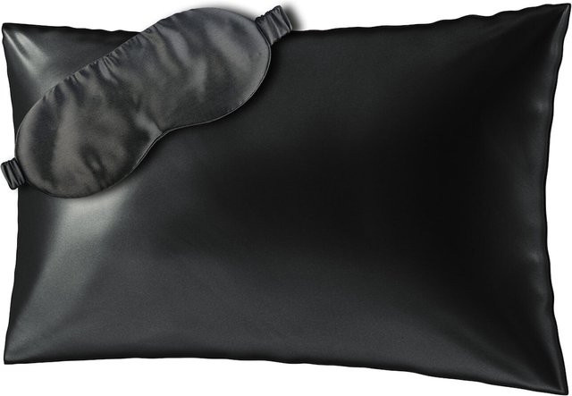 AILORIA Beauty Sleep Set aus Maulbeerseide mit Kissenbezug und Schlafmaske, B/T: 60 x 40 cm - Bild 1