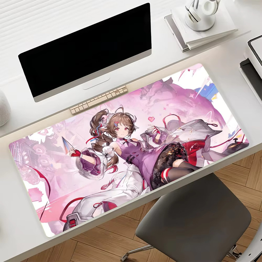 Arknights Endfield Ardelia Mauspad Multicolor rutschfeste Gamer-Schreibtischunterlage für Laptop und Büro - Bild 6