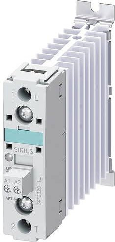 Siemens 3RF2320-1CA24 Halbleiterschütz 1 Schließer 20A Low Noise in Weiß - Bild 1