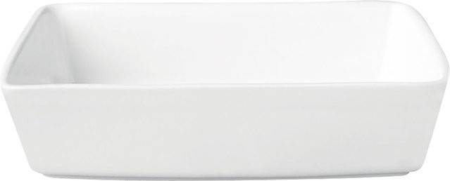 Auflaufform GRANDE aus Keramik in Weiß, rechteckig, B/T/H: 35,0 x 26,0 x 7,5 cm - Bild 1