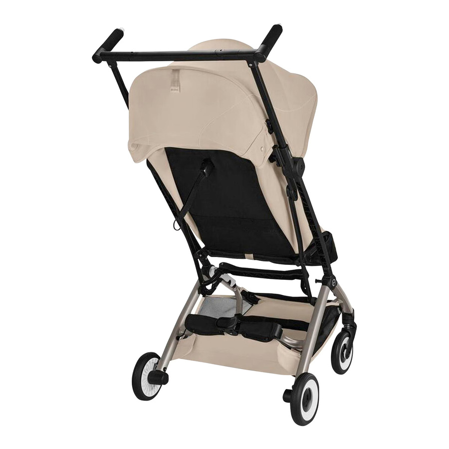 Cybex Gold Buggy Libelle Travel Buggy in Almond Beige mit Taupe Frame - Bild 2