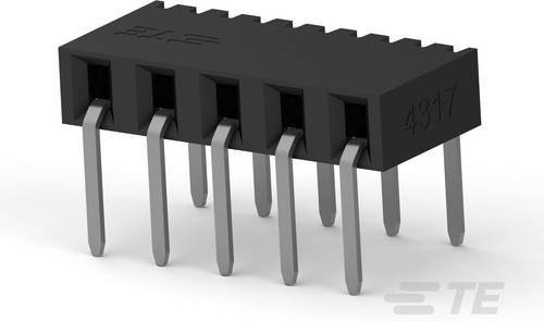 TE Connectivity Einbau-Buchsenleiste Standard 2314938-5 Schwarz aus Kunststoff auf Vollrolle - Bild 1