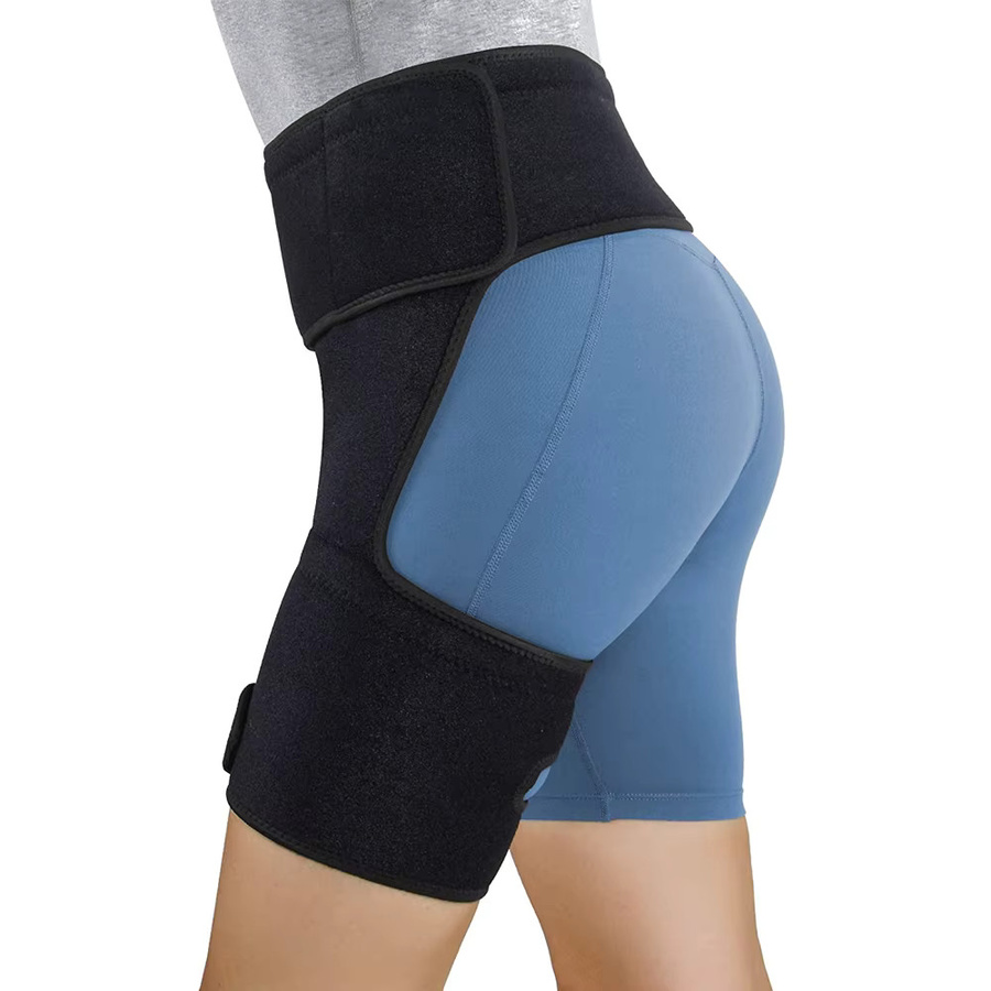 Professionelle Kompressionsmanschette für die Oberschenkel, Unisex - Bild 2