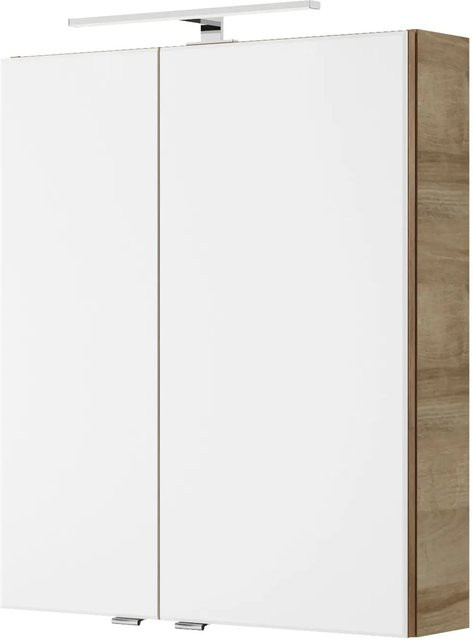 Pelipal Spiegelschrank Serie 4035 Riviera Eiche quer Nachbildung, Breite: 60 cm - Bild 1
