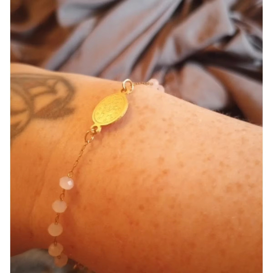 LUXUKISSKIDS Armband, Edelstahl, Perlen, Mehrfarbig, Kinder - Bild 3