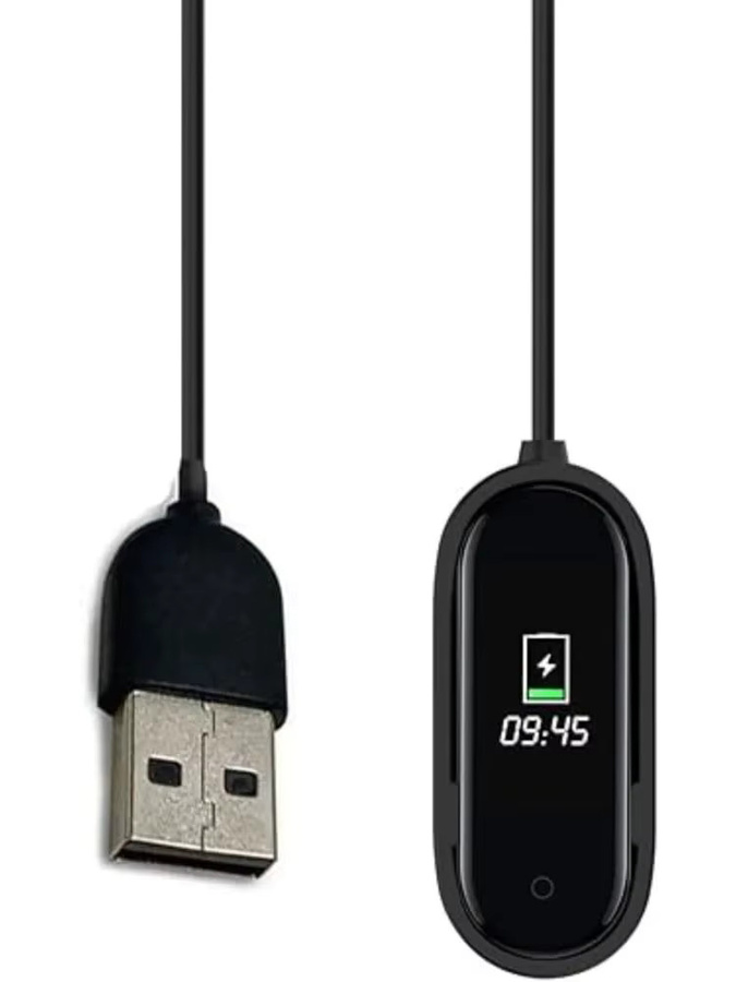 2er-Pack Xiaomi Ersatz-Ladekabel für Xiaomi Band4 USB Smartwatch Ladegerät in Schwarz - Bild 4