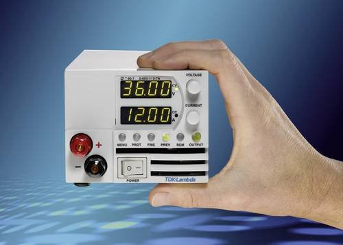 TDK-Lambda Z60-3.5-L Labornetzgerät mit 1 Ausgang, einstellbar 0 - 60 V/DC und 0 - 3.5A, 210W, Farbe: Weiß - Bild 1