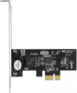 Delock Netzwerkadapter PCIe 2,5GBase-T Ethernet LAN Karte in Schwarz - Bild 2