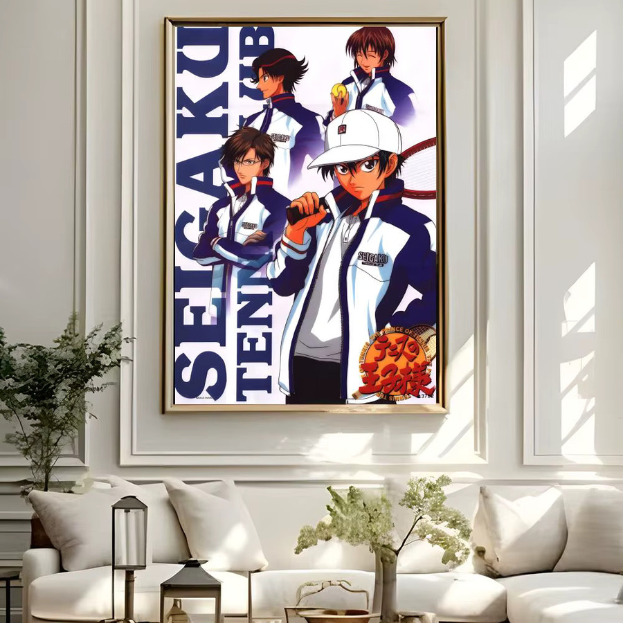 Kayou Tennis-Plakat Wanddekoration, selbstklebend, mehrfarbig, rechteckig - Bild 5