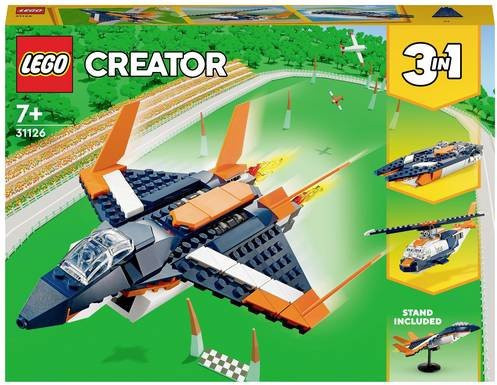 LEGO Creator Überschalljet 31126 Flugzeug Set
