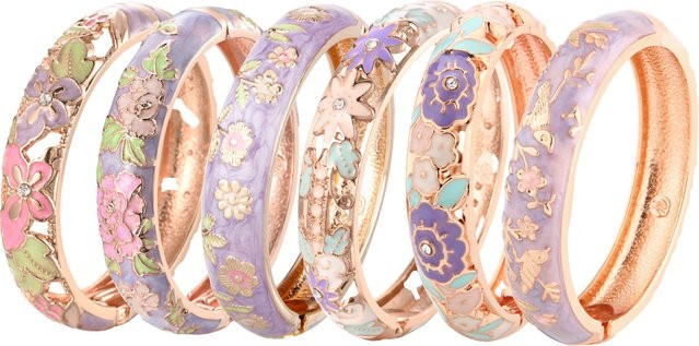 UJOY Armband, lila Emaille, Damen - Bild 1