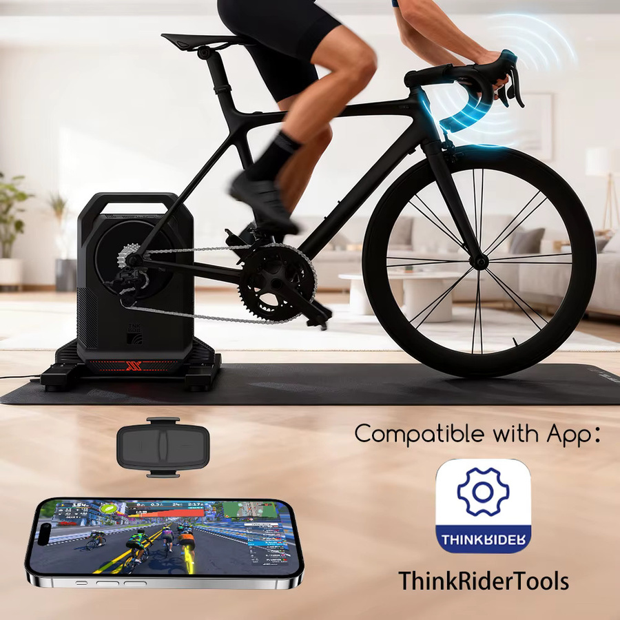 ThinkRider VS200 Fahrrad-BLE-Controller für virtuelle Kassette in Schwarz - Bild 3