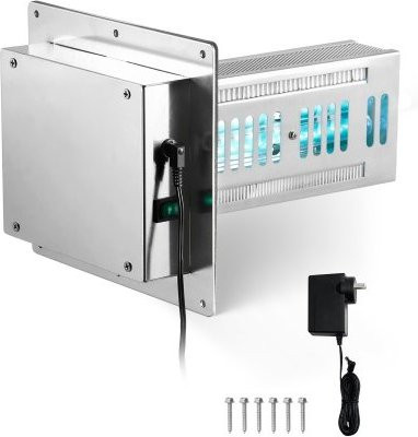 VEVOR HVAC Luftreiniger für das ganze Haus mit UV-UVC-Licht und PCO-Technologie, 18 W, Silber - Bild 1