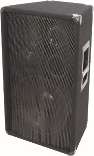 Omnitronic TMX-1230 Passiver 3-Wege PA Lautsprecher in Schwarz mit 400 W - Bild 2