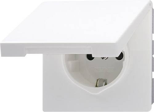 Jung SCHUKO-Steckdose LS 1520 in Weiß - Bild 1