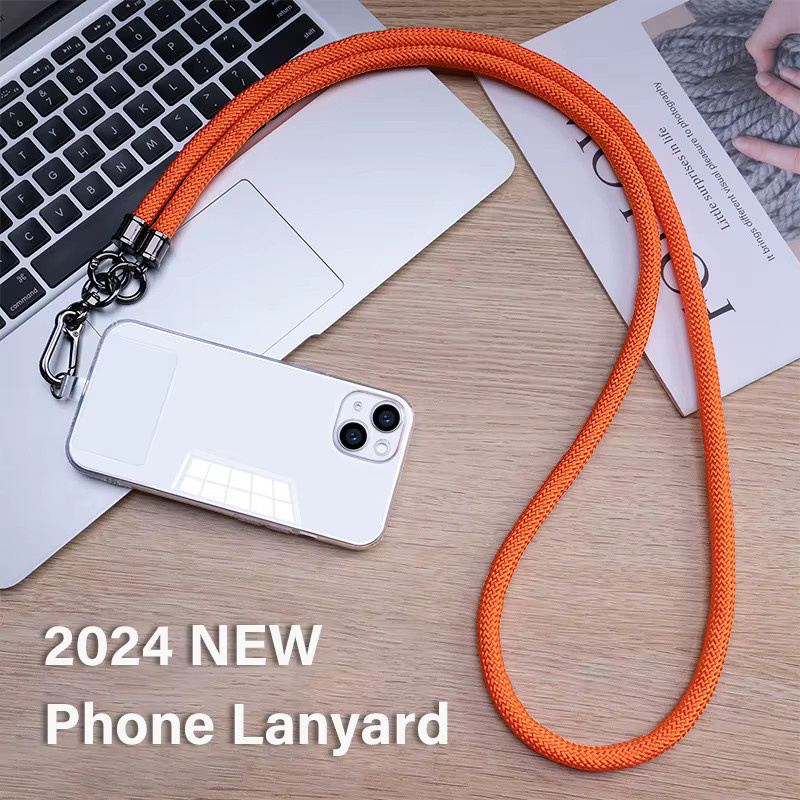 WSSHE Handy-Schultergurt mit Lanyard und Kartenhalterung in Pink für iPhone Pro - Bild 1