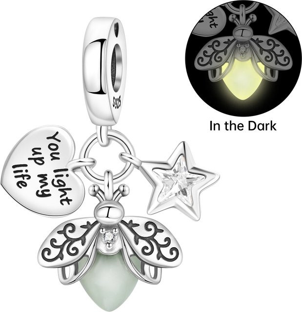 MISEFF Charm Glühwürmchen-Anhänger, 925 Silber - Bild 1