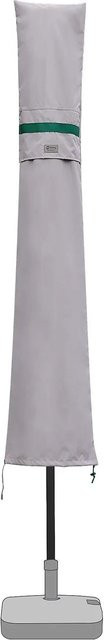 Sekey Sonnenschirm Schutzhülle aus wasserabweisendem Polyester für runde und rechteckige Schirme, Hellgrau, B: 300 cm, T: 200 cm - Bild 1