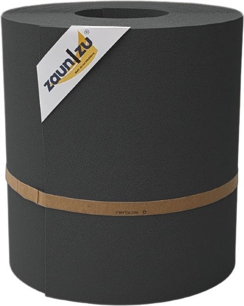 zaun zu Sichtschutzstreifen Premium Maxi für Doppelstabmatten, Anthrazit, Höhe: 24 cm, Länge: 26 m - Bild 1