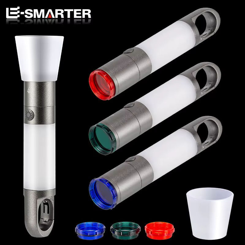 ESMARTER Tragbare USB-Taschenlampe für Outdoor-Camping mit omnidirektionaler Beleuchtung - Bild 5