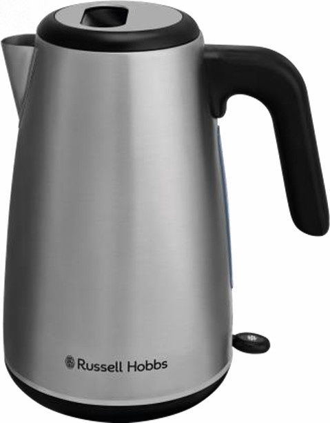 Russell Hobbs Wasserkocher Everyday Brushed in Silber aus Edelstahl mit Abschaltautomatik - Bild 1