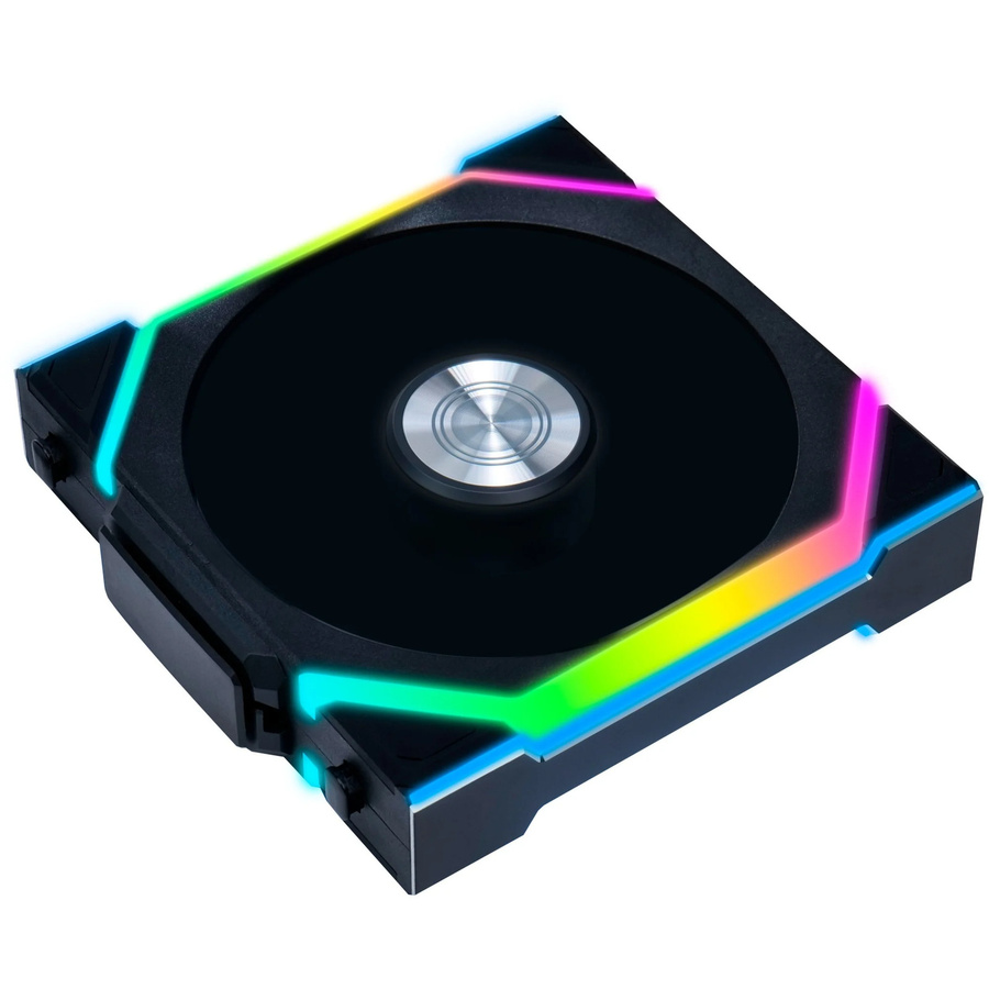 Lian Li UNI FAN SL120 Wireless Gehäuselüfter Schwarz mit Bluetooth - Bild 1