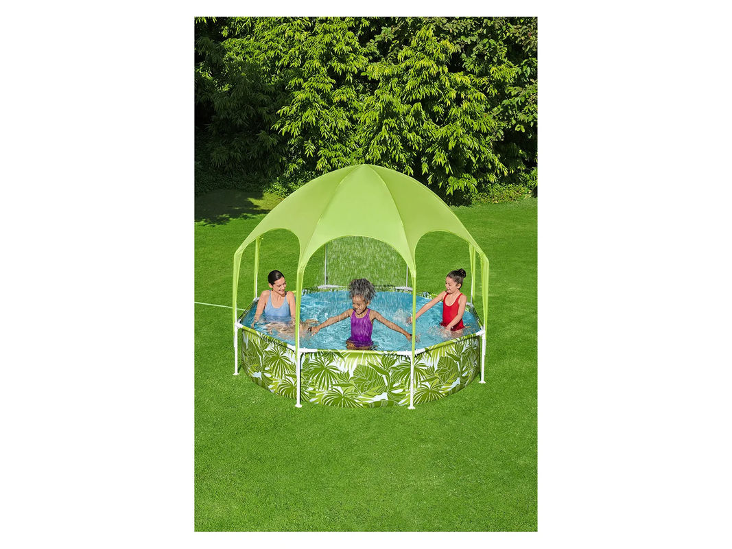 Bestway Steel Pro Frame Pool Splash-in-Shade Durchmesser: 244 cm, Höhe: 51 cm - Bild 2