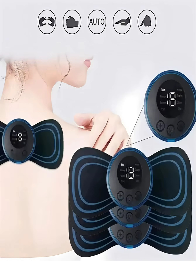 AXH EMS Massagegerät-Set, Schwarz, Unisex - Bild 5
