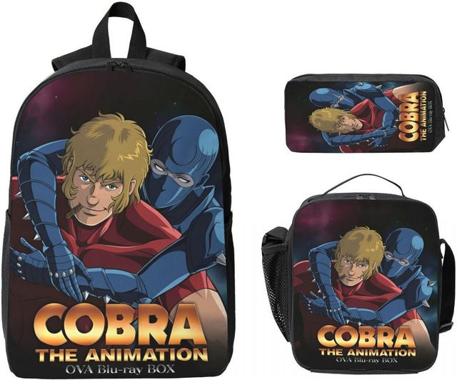Fancy Style Studio Space Adventure Cobra Das Erwachen Schulranzen-Set für Kinder mit Federmäppchen und Brotdose, Mehrfarbig - Bild 1