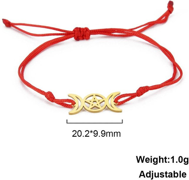 YULIN Armband, Edelstahl, Gold, Damen, 17-22cm - Bild 1