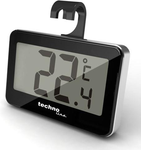 Technoline Kühlschrankthermometer WS 7012 in Schwarz - Bild 1