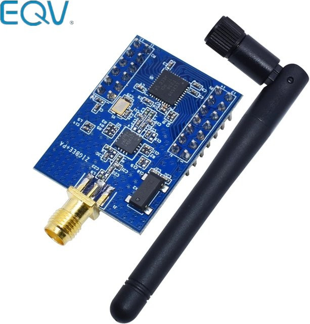 CC2530 CC2591 ZigBee Konvertierungsmodul mit TTL UART und Leistungsverstärker in Blau für das Internet der Dinge - Bild 1