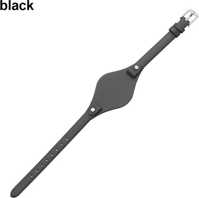 InsprerMe Uhrenarmband Leder, schwarz, Unisex - Bild 1