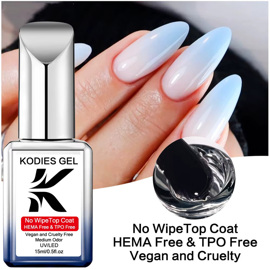 KODIES Diamant-Top Gel Nagellack, Glänzend, HEMA Free - Bild 2