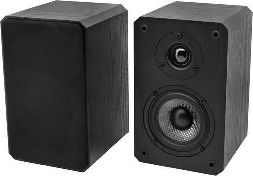 Soundmaster LS5050SW Regallautsprecher Schwarz 1 Paar - Bild 1