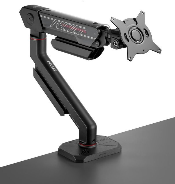 ASUS ROG Ergo Monitorarm AAS01R Monitorhalterung in Schwarz mit VESA 100x100 mm und Tragkraft bis 13,5 kg - Bild 1