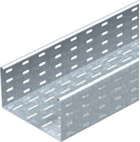 OBO Bettermann Kabelrinne SKS 110 FS in Silber, B/H: 110 x 100 mm - Bild 1