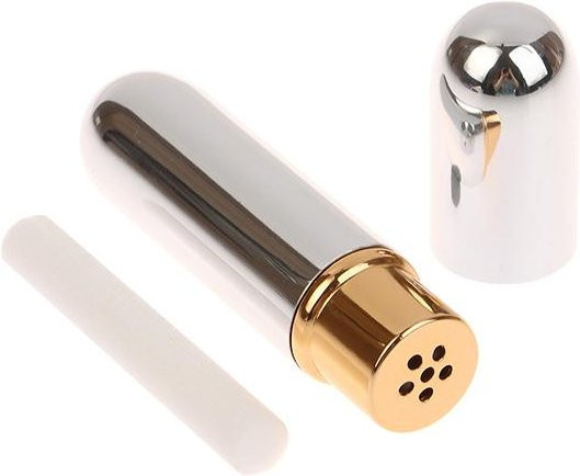 Taels In Hand Naseninhalator für ätherische Öle, 5 ml, Silber - Bild 1