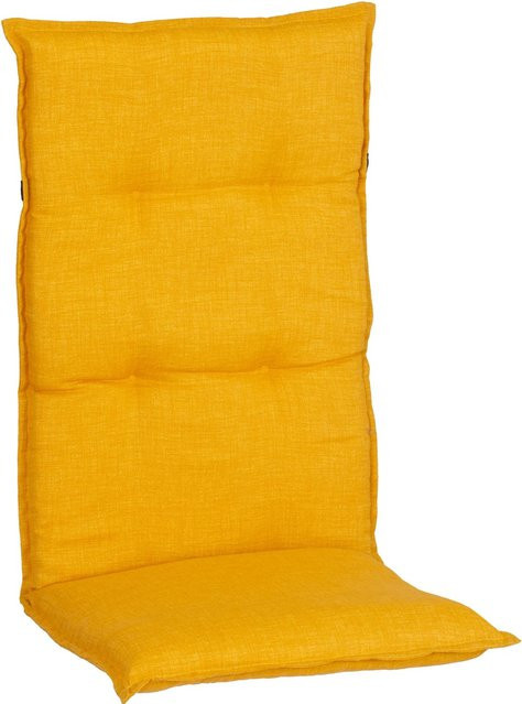 Beo Hochlehner-Saumkissen Brovine Barcelona in Senf, B/T/H: 120 x 50 x 6 cm - Bild 1