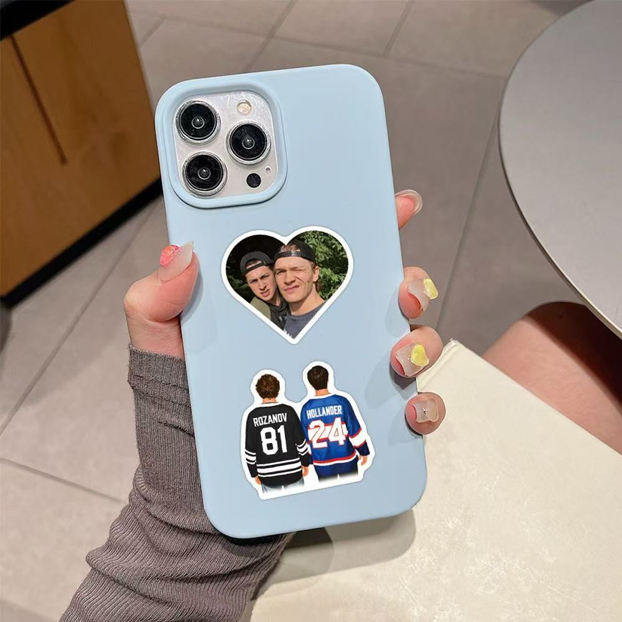 60 Stück Wasserfeste Aufkleber mit Humorvollen TV-Serien-Motiven für Skateboard, Handyhülle und Notizbuch, Mehrfarbig - Bild 2