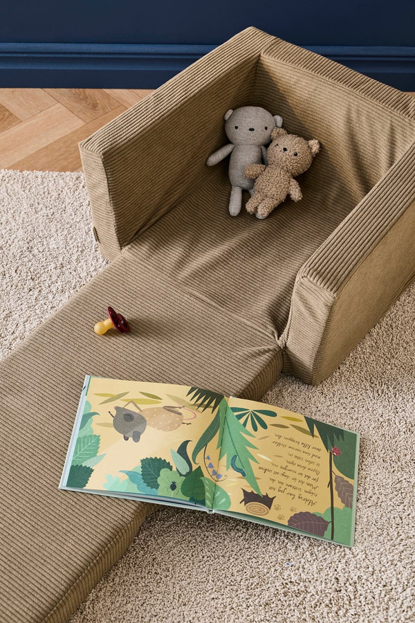 Kids Concept Ausklappbarer Sessel für Kinder in Grün - Bild 3