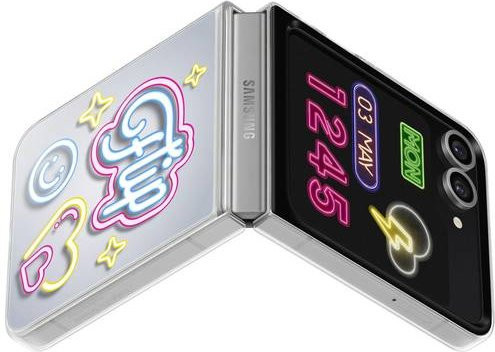 Samsung FlipSuit Case Backcover für Galaxy Z Flip6 5G, Transparent - Bild 1