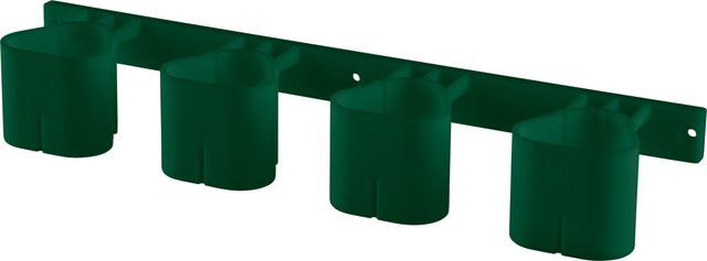 PARKSIDE Wandhalter Set Vierfachhalterung in Grün aus Kunststoff - Bild 1
