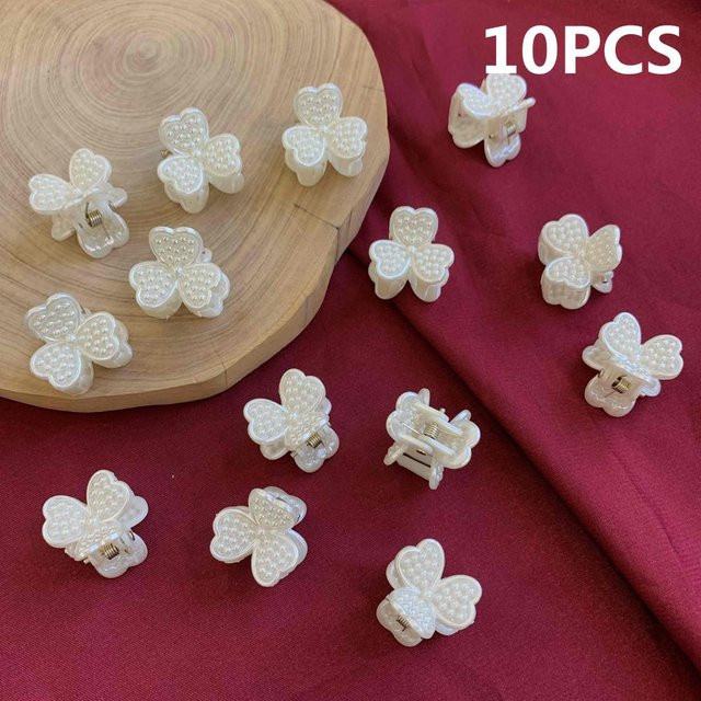 YULIN Haarspangen Set, Mini Perle, Legierung, Damen, Kinder - Bild 1