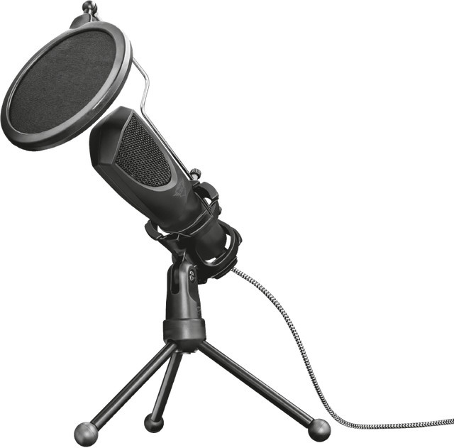 Trust Mantis GXT232 Streaming-Mikrofon Schwarz mit USB-Anschluss - Bild 1